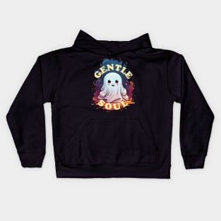 Gentle Soul Kawaii Ghost Kids Hoodie